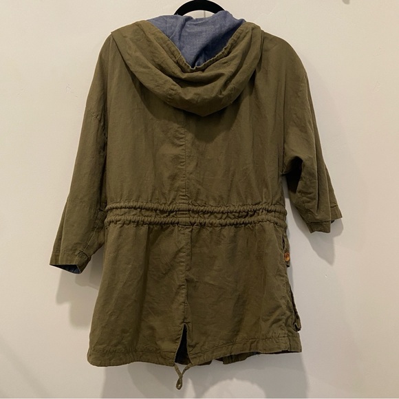 Army Green Utility Jacket - Picture 6 of 8